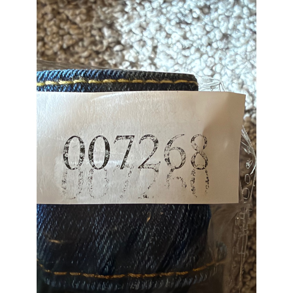 Levis Denim Jacket Mens XL Blue Trucker Standard Fit Dark Wash Cotton 72334-1044 - Picture 11 of 11